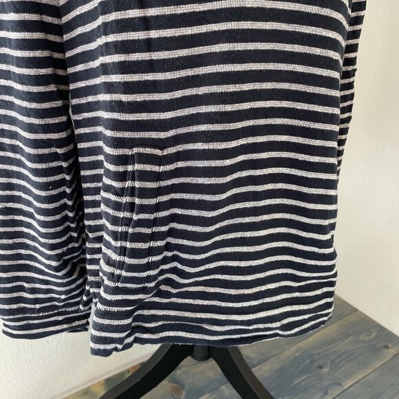 J.Crew Factory Striped Terry Funnelneck Sweatshirt Style Size XL (A6) - Picture 4 of 14